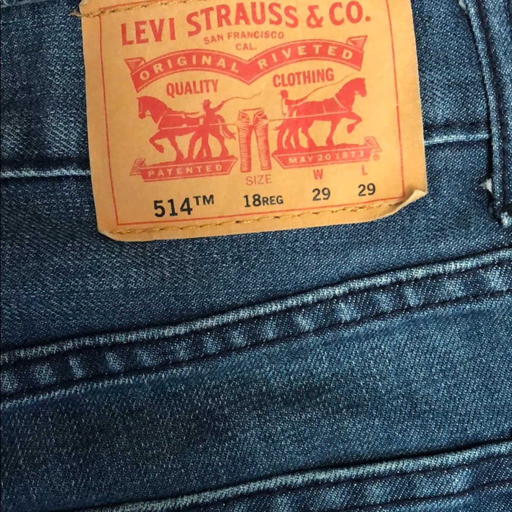 Levi’s 514 Straight NEW W29/L29 (aka: 18 regular)
